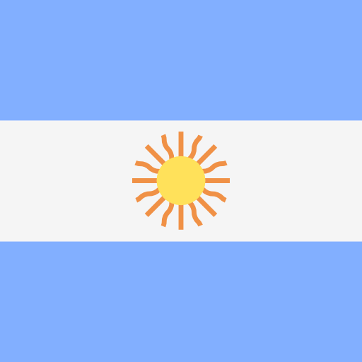 Icono de Argentina para idioma Español